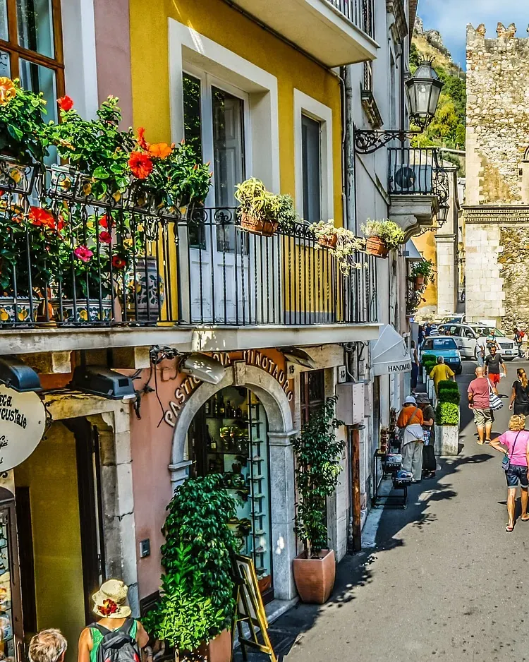 Tipico palazzo residenziale italiano
